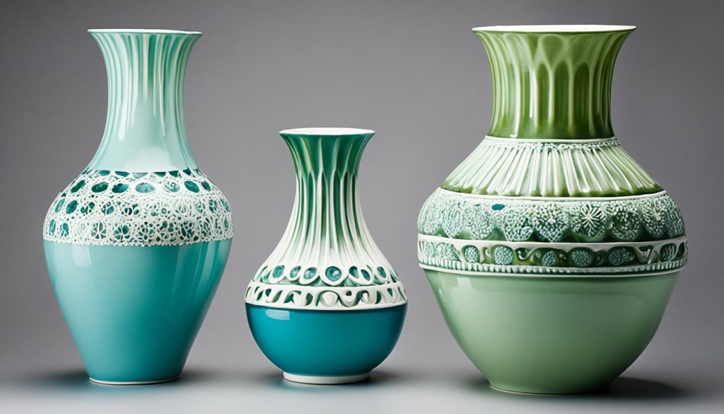 Schale aus Vasen