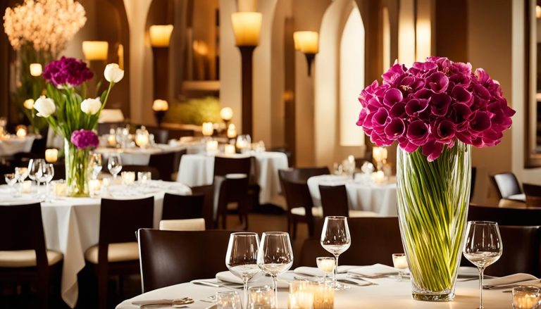 Vasen in Restaurants: Atmosphäre schaffen